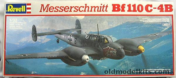 Revell 1/32 Messerschmitt Bf-110 C-4B, 4771 plastic model kit